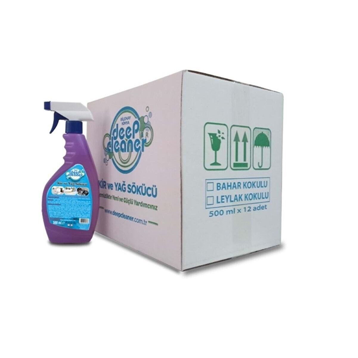 DEEP CLEANERKir Ve Yağ Sökücü Leylak 500 Ml Koli: 12 Adet