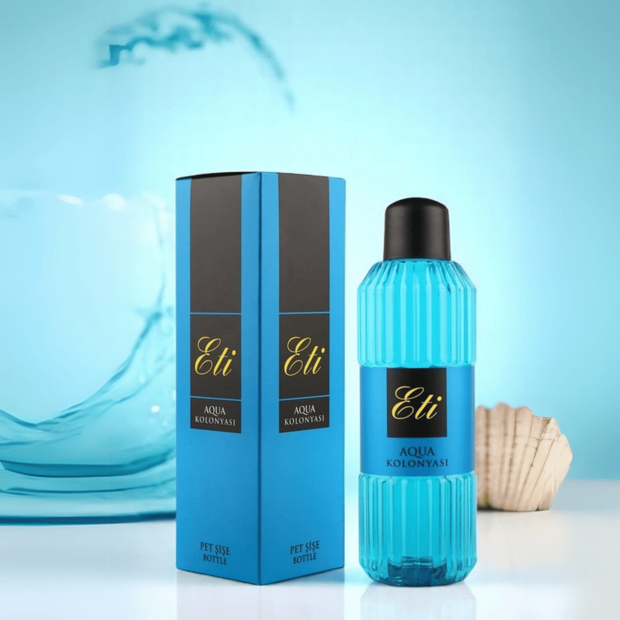 Eti Aqua Kolonyası 350 Ml Pet Şişe - Kutulu