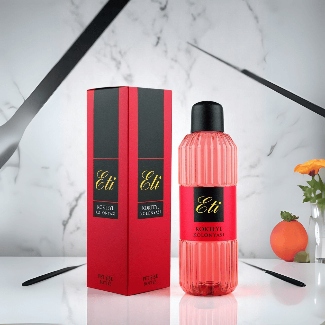 Eti Kokteyl Kolonyası 350 Ml Pet Şişe - Kutulu