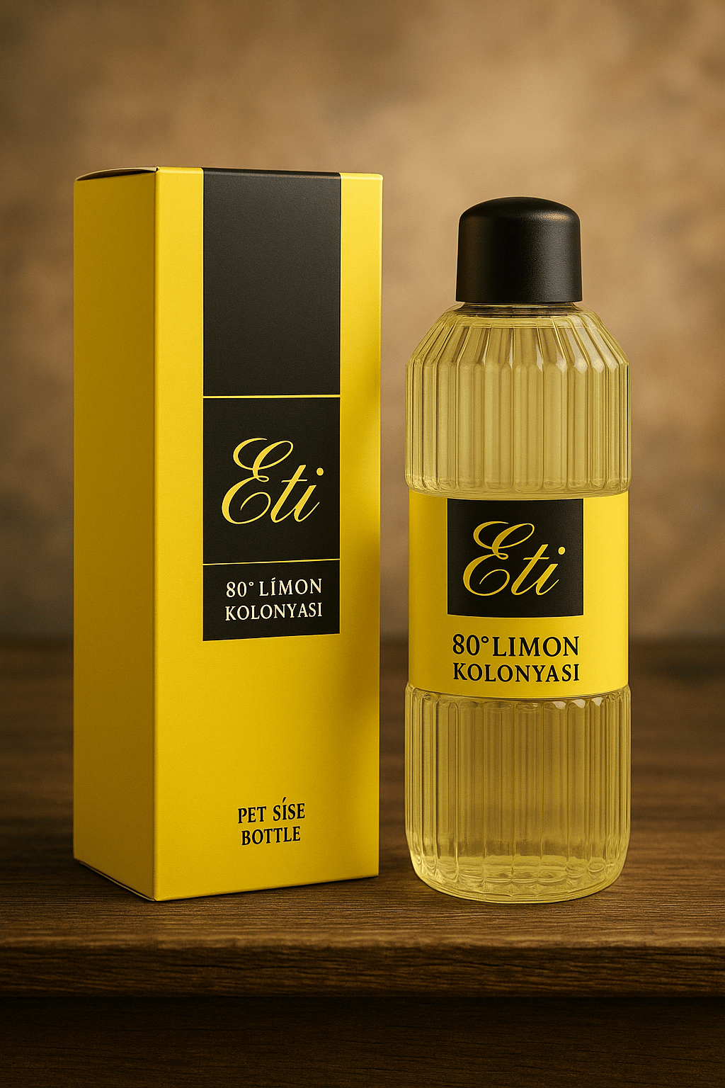 Eti Limon Kolonyası 350 Ml Pet Şişe - Kutulu