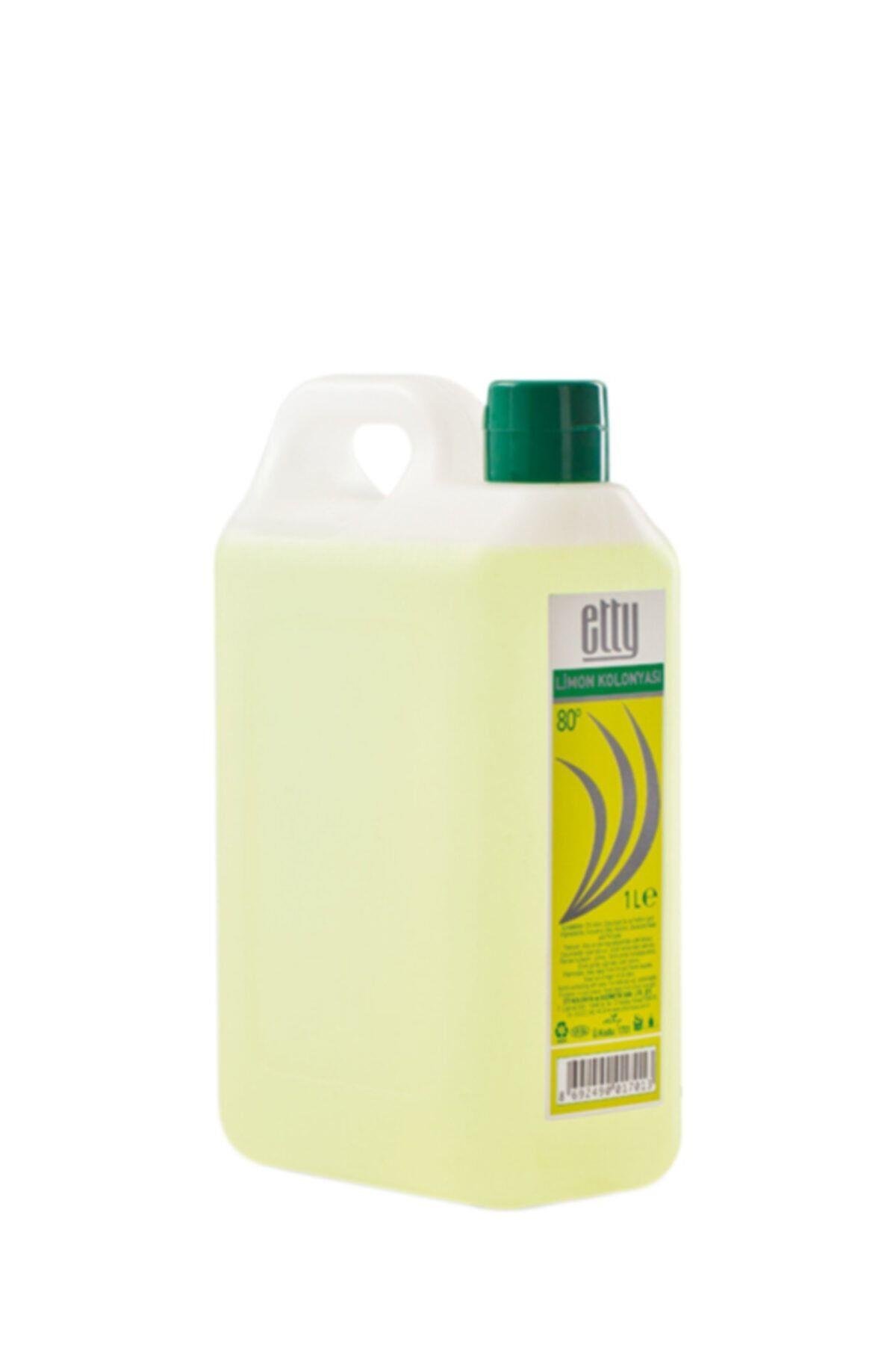 Etty limon Kolonyası  80° derece Pe Bidon 1 Lt
