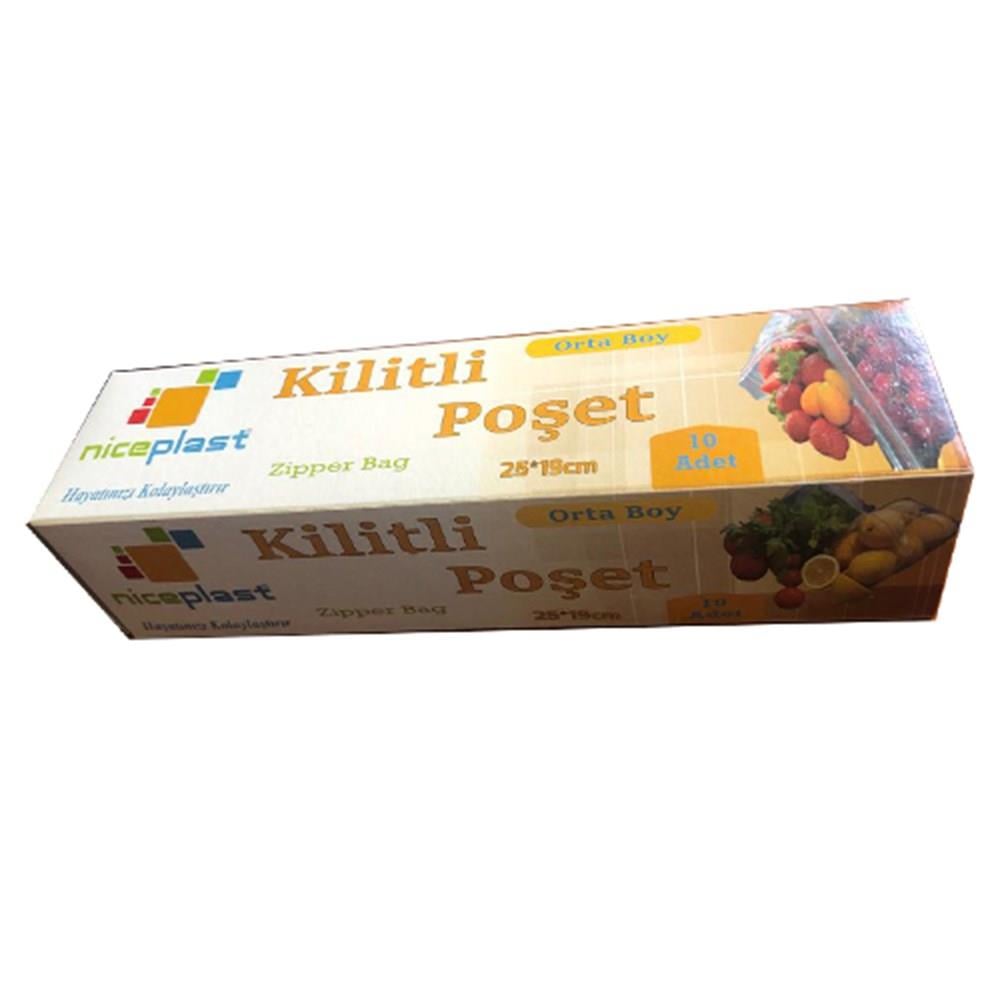 Niceplast Buzdolabı Poşeti 25x19cm - 10 Adet