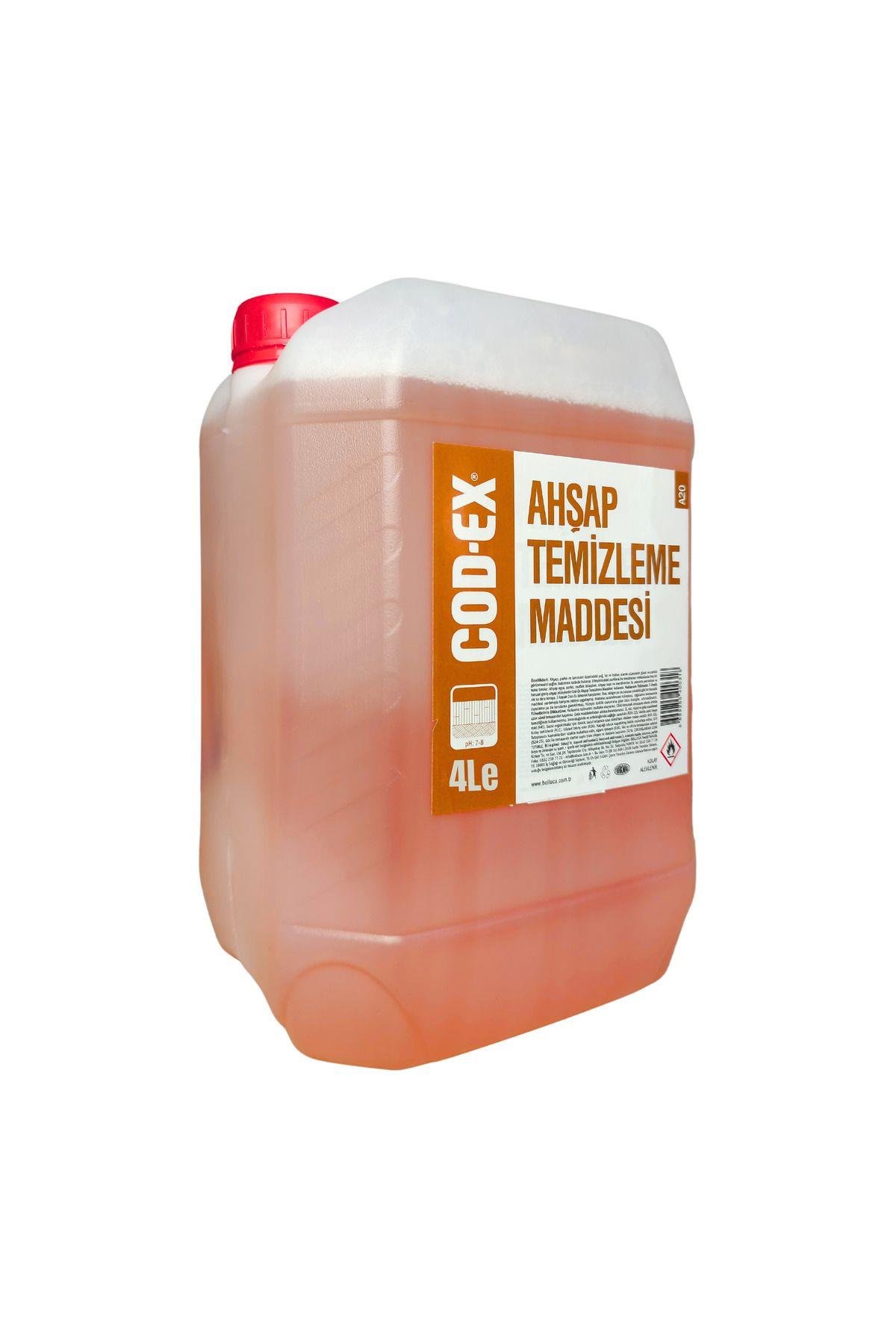 Parke Laminat ve Ahşap Temizleme  Parlatma Maddesi 4 Litre