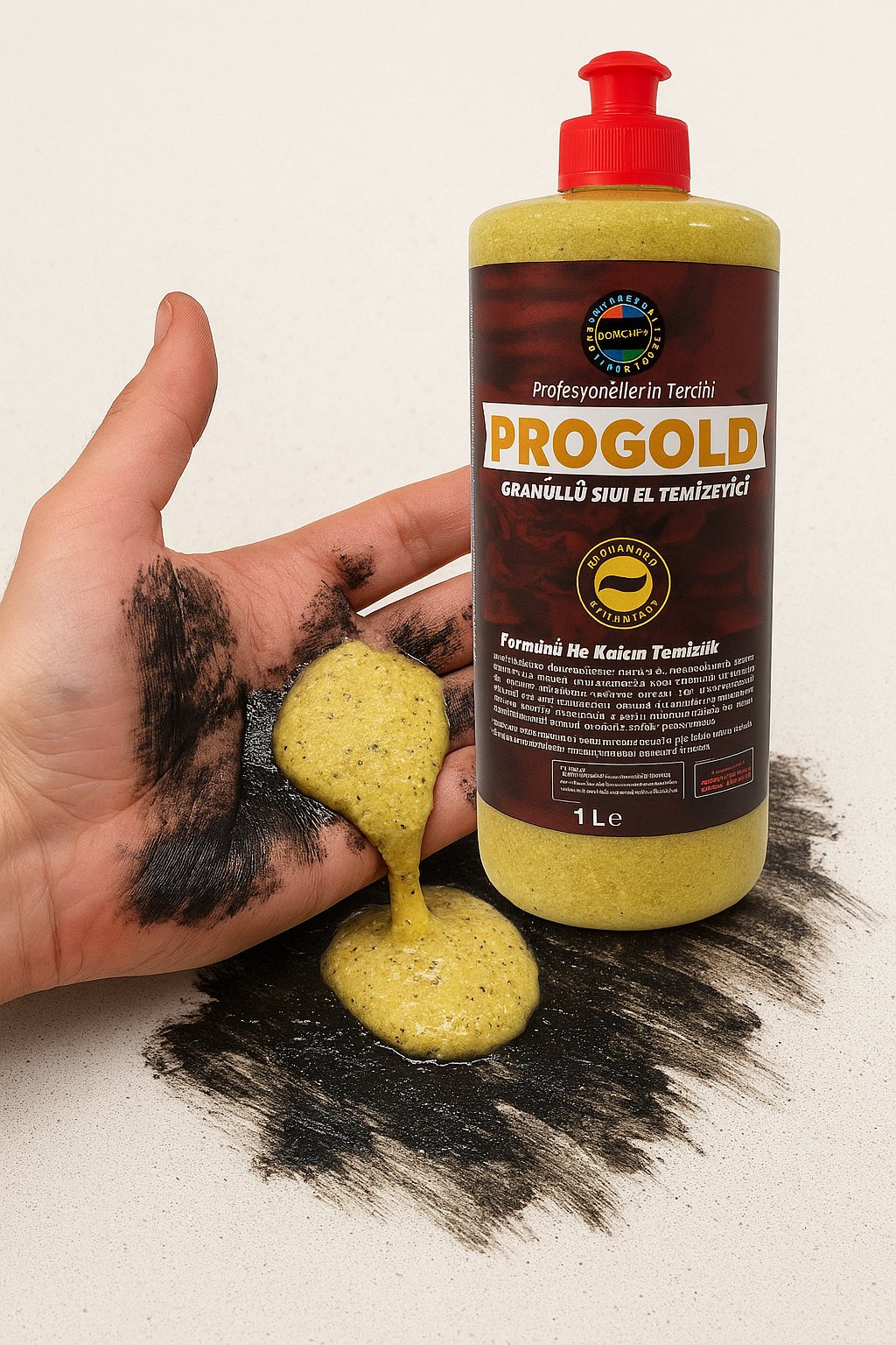 Progold Granüllü Sıvı El Temizleyici 1 L