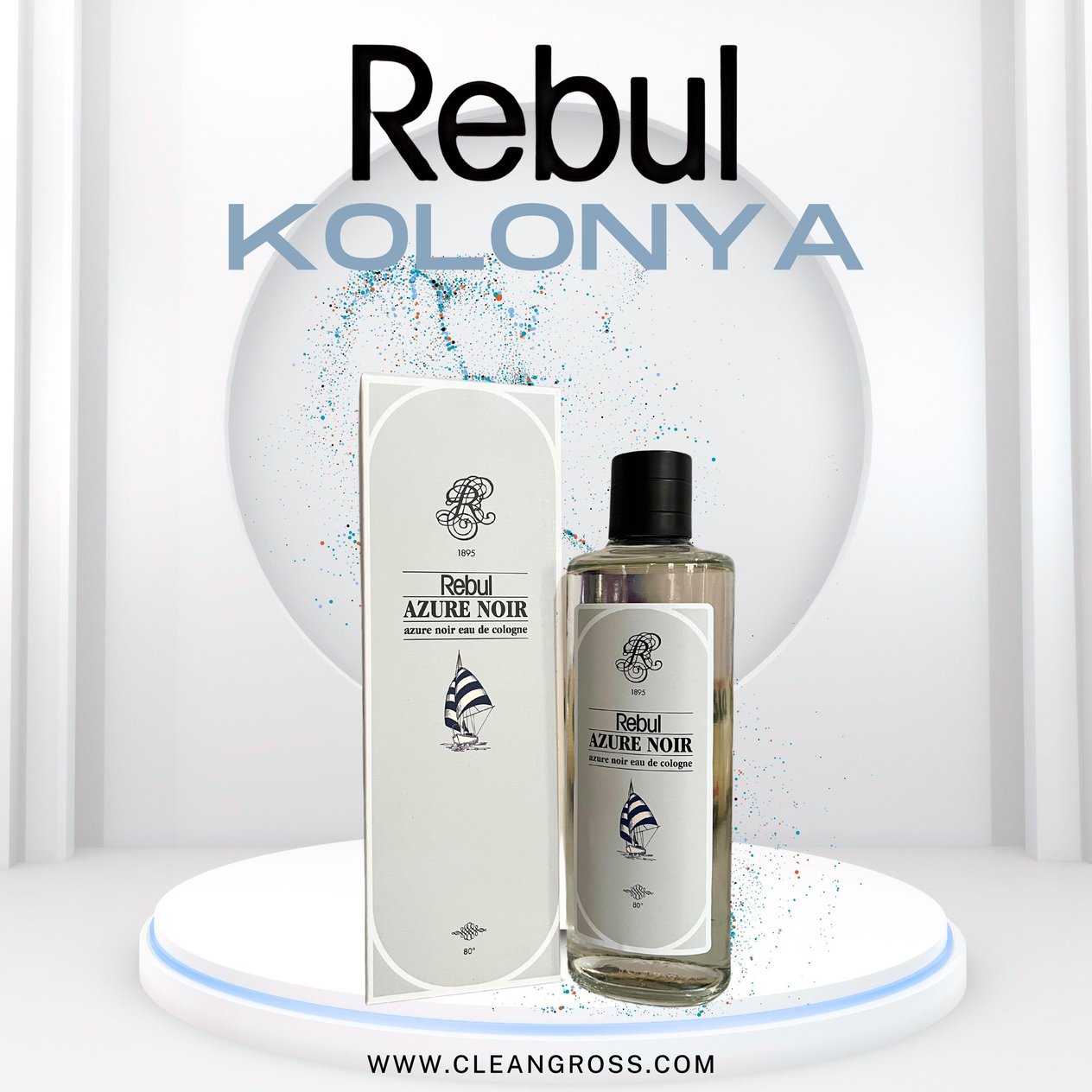 Rebul Kolonya Azure Noır 250 Ml