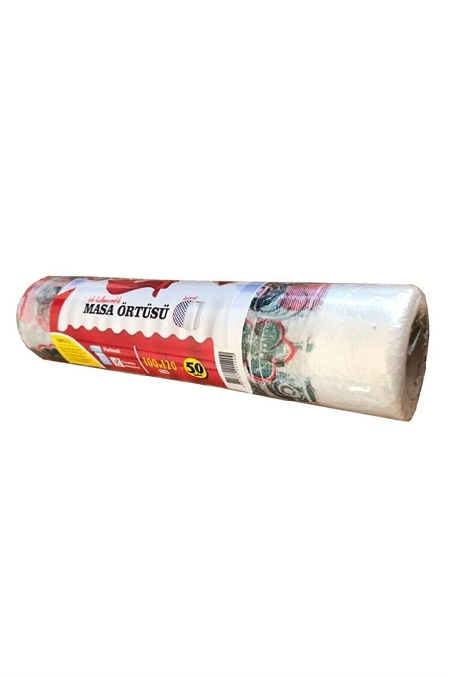 Self Tek Kullanımlık Naylon Masa Örtüsü 100x120 cm 50 Li x 24 Rulo 1 Koli