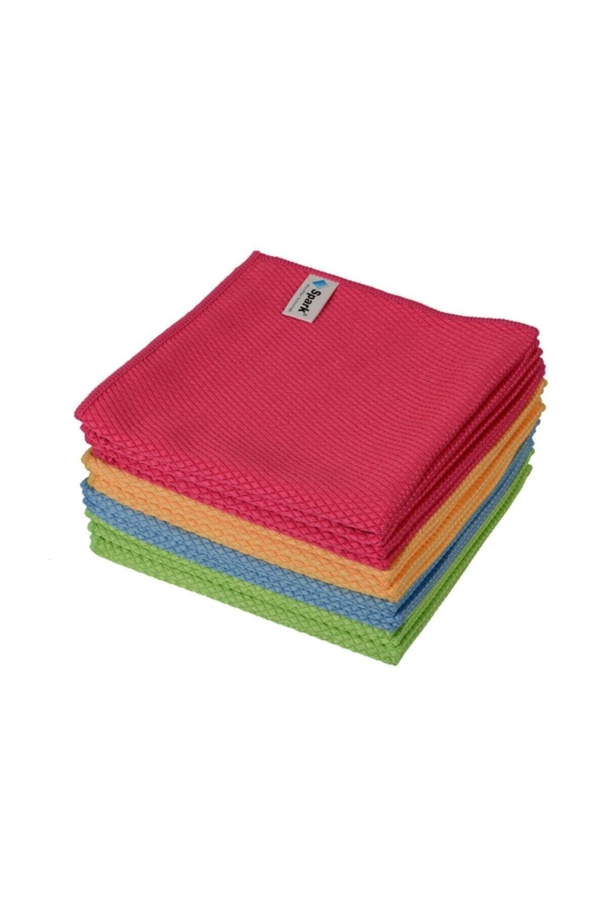 Spark M2309 Mikrofiber Cam Bezi 40x40 cm 4 Adet