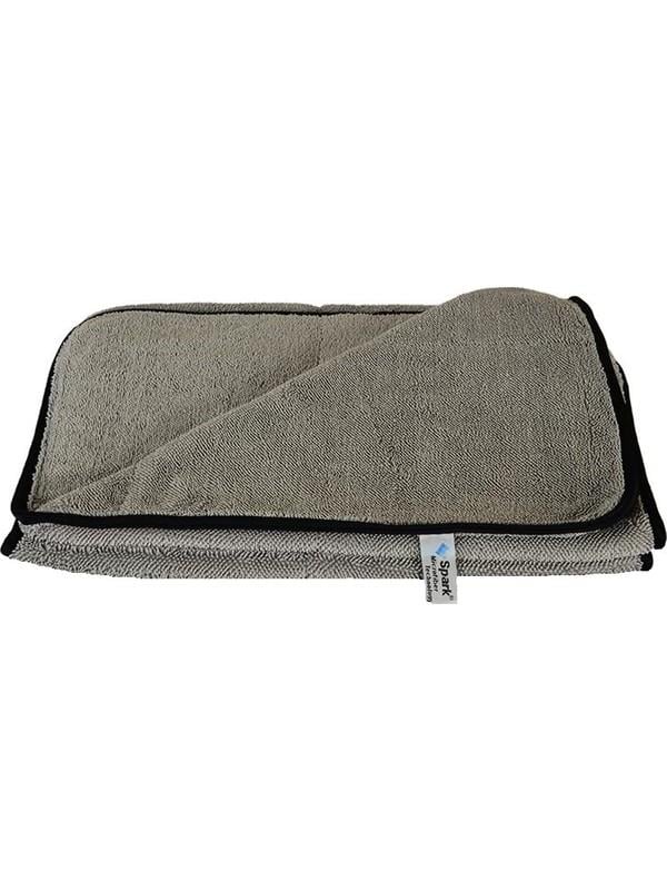 Spark M2315 Mikrofiber Ultra Emici Çift Yüz Havlu Bez Ultra Oto Kurulama Temizlik ve Cam Bezi 40x60 Cm