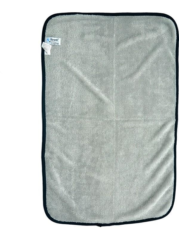 Spark M2315 Mikrofiber Ultra Emici Çift Yüz Havlu Bez Ultra Oto Kurulama Temizlik ve Cam Bezi 40x60 Cm