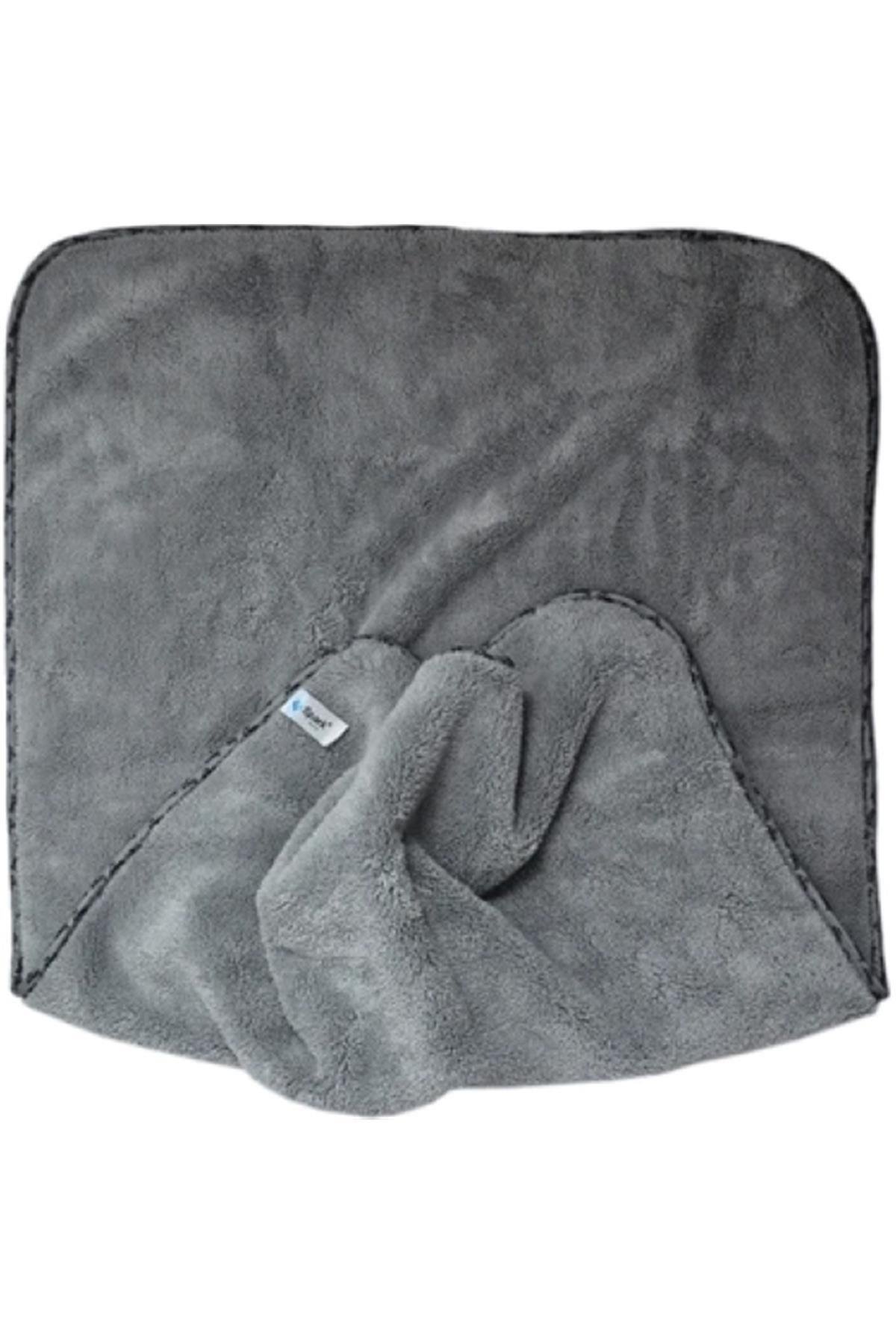 Spark Mp2316 Mikrofiber Peluş Oto Kurulama Ve Temizlik Bezi Büyük Boy 60x90 Cm