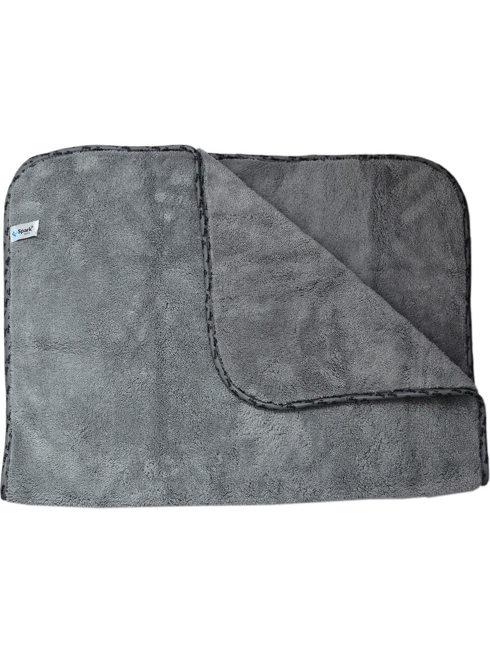 Spark Mp2316 Mikrofiber Peluş Oto Kurulama Ve Temizlik Bezi Büyük Boy 60x90 Cm