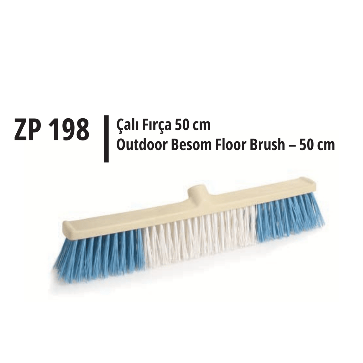 Zambak Çalı Fırça 50 cm Sert - Zp198