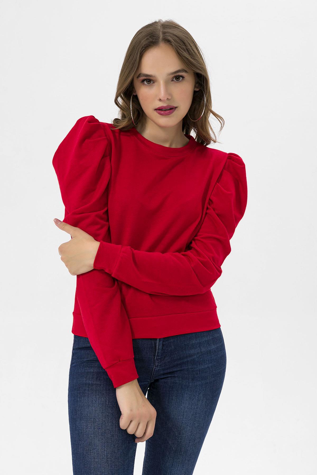 Kadın Prenses Kol Sweatshirt 235085 -