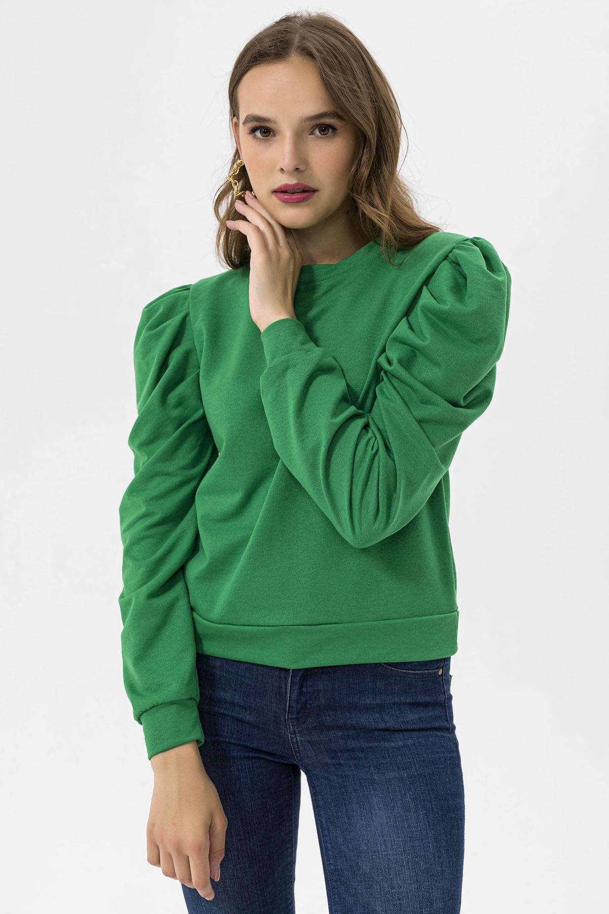 Kadın Prenses Kol Sweatshirt 235085 -