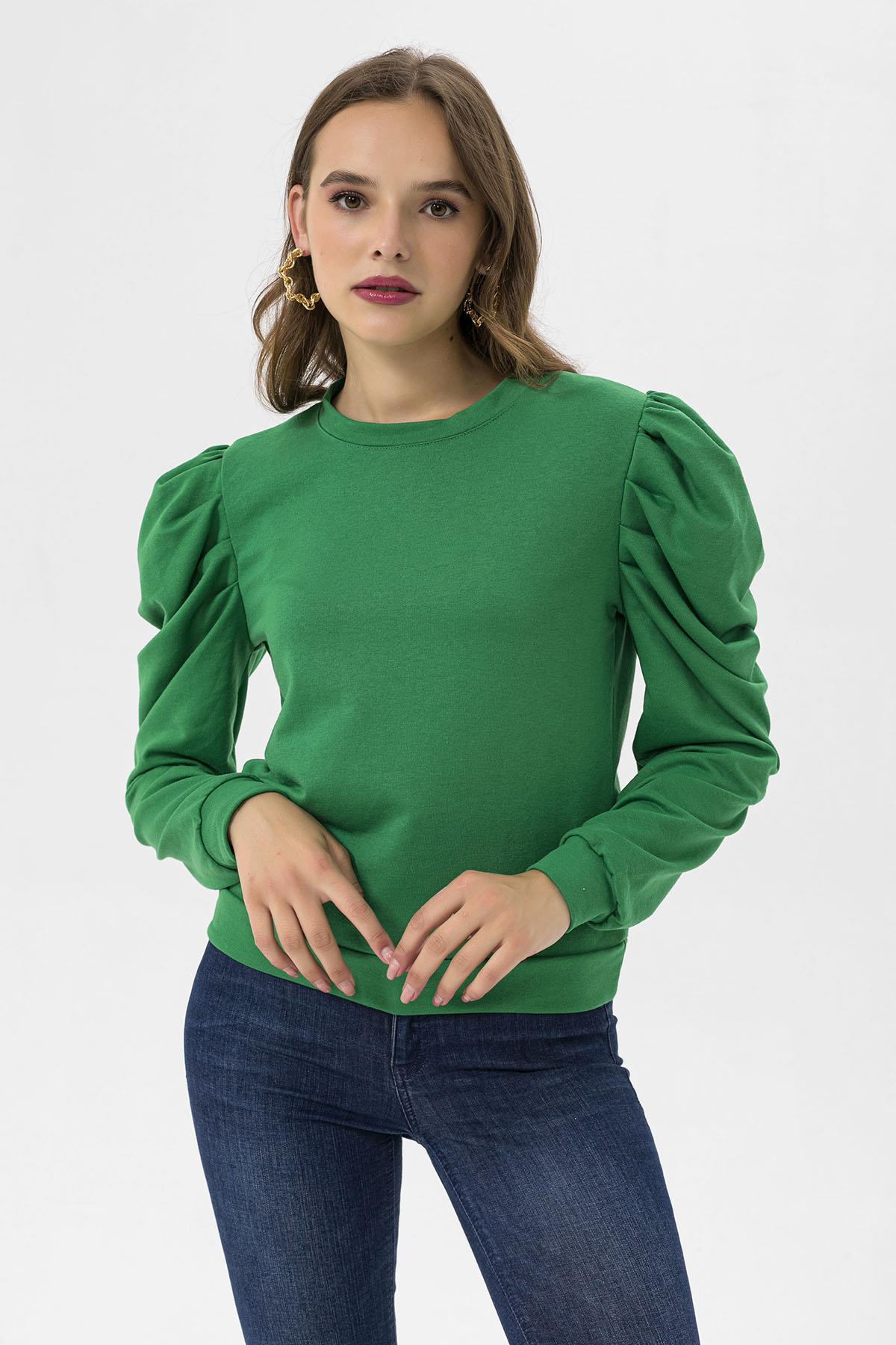 Kadın Prenses Kol Sweatshirt 235085 -