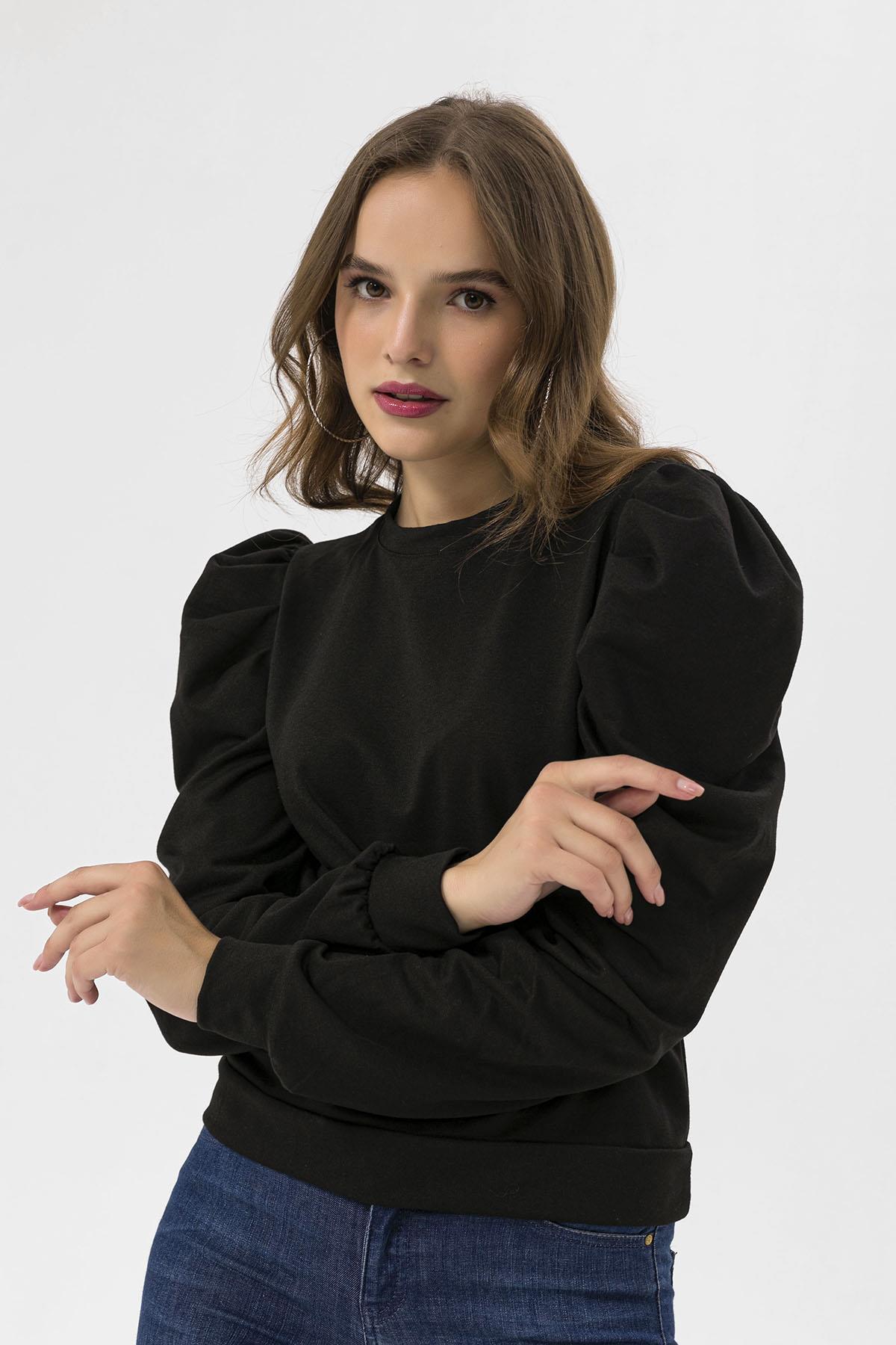 Kadın Prenses Kol Sweatshirt 235085 -