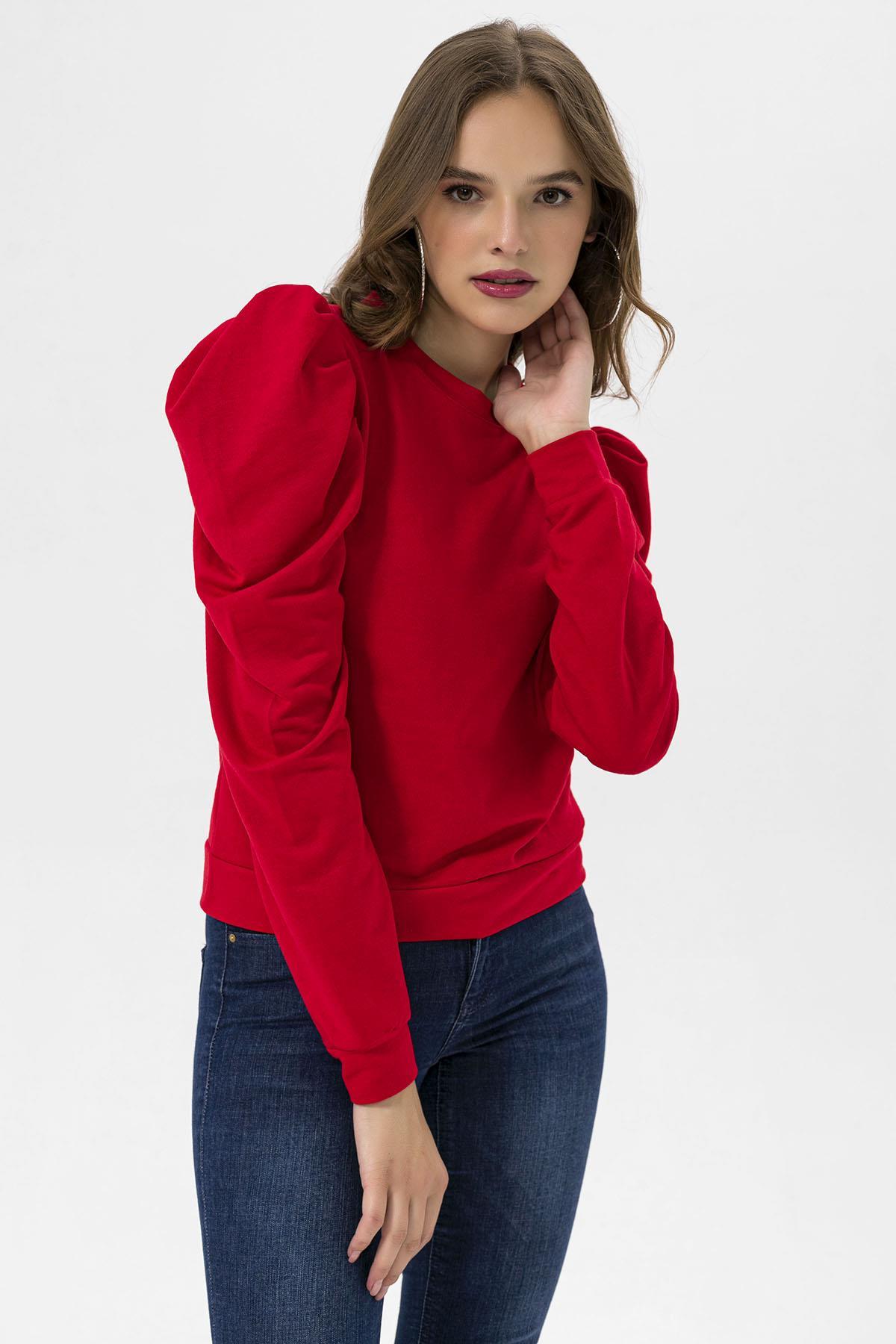 Kadın Prenses Kol Sweatshirt 235085 -