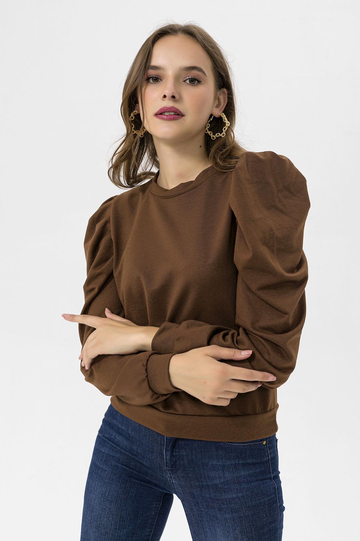 Kadın Prenses Kol Sweatshirt 235085 -