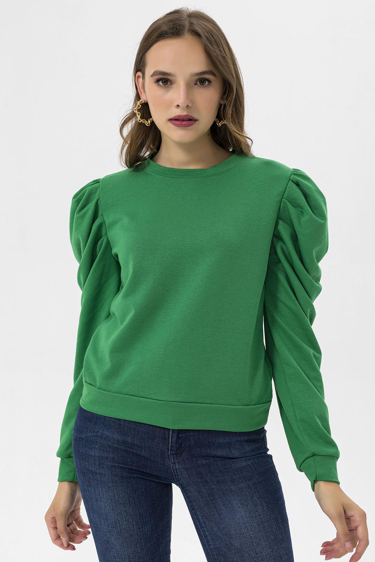 Kadın Prenses Kol Sweatshirt 235085 -