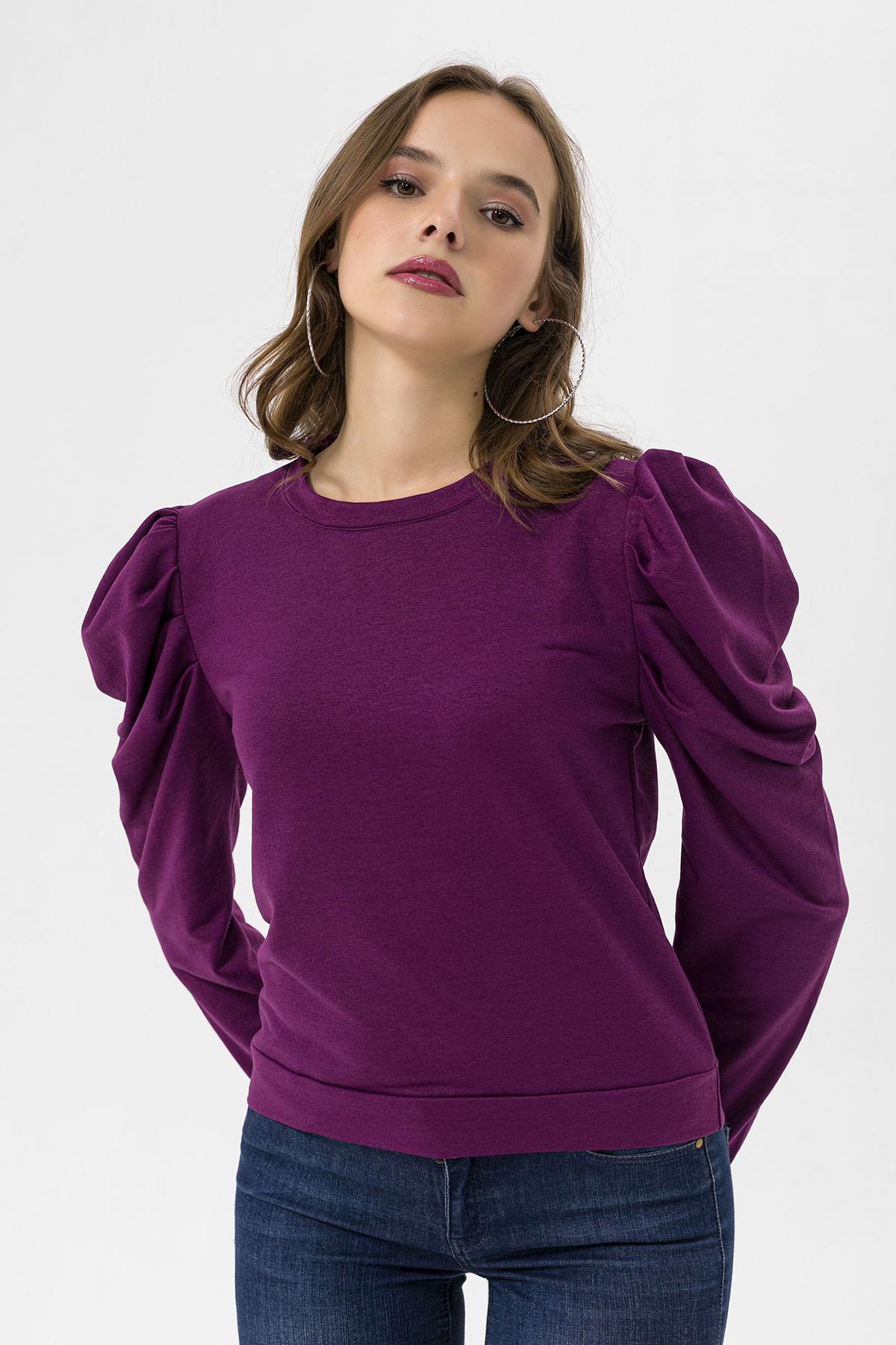 Kadın Prenses Kol Sweatshirt 235085 -