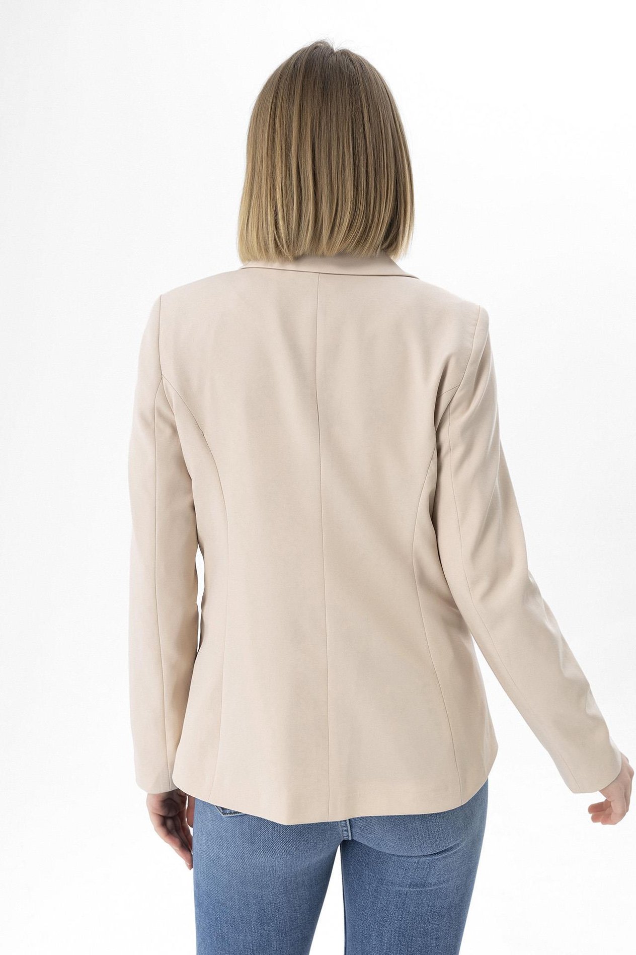 Kadın Tek Düğme Blazer Ceket