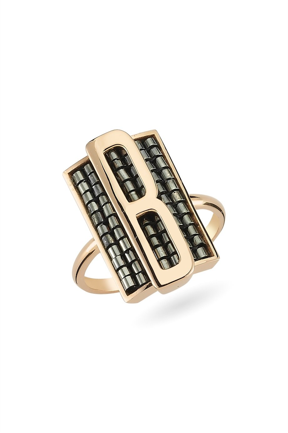 MIYUKI LETTER RING