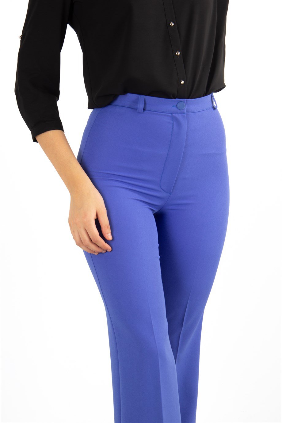 Classic Trouser Office Big Size Pant - Indigo