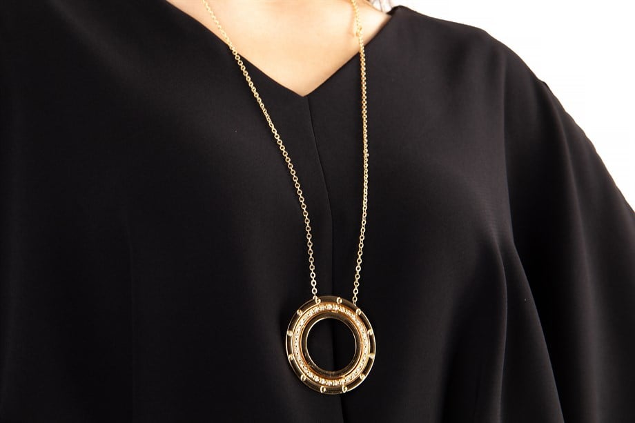 Cold Shoulder Batwing Maxi Dress - Black