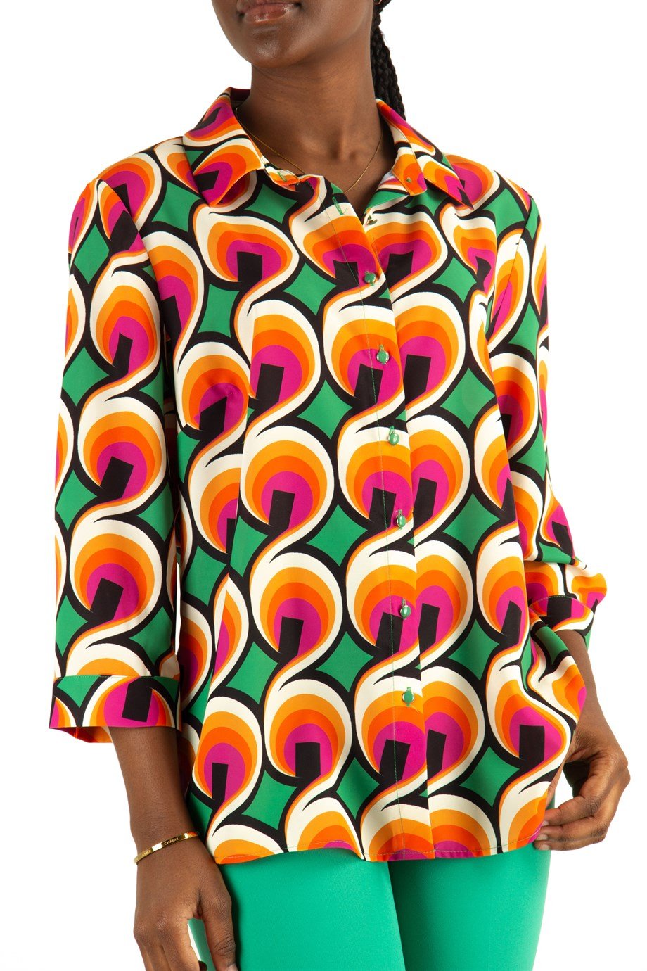 Multicolor printed shirt
