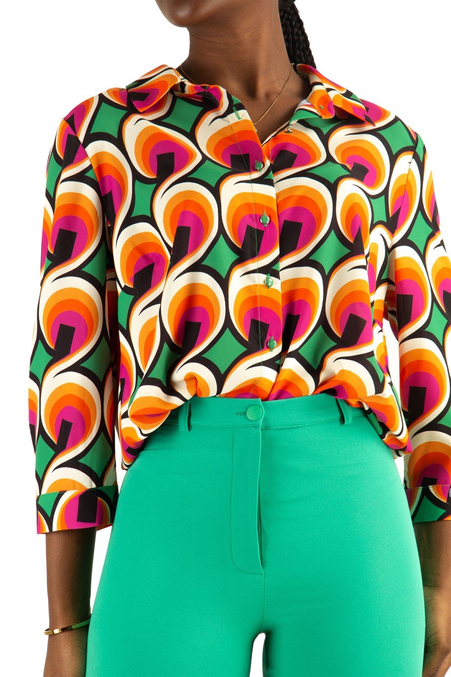 Multicolor printed shirt