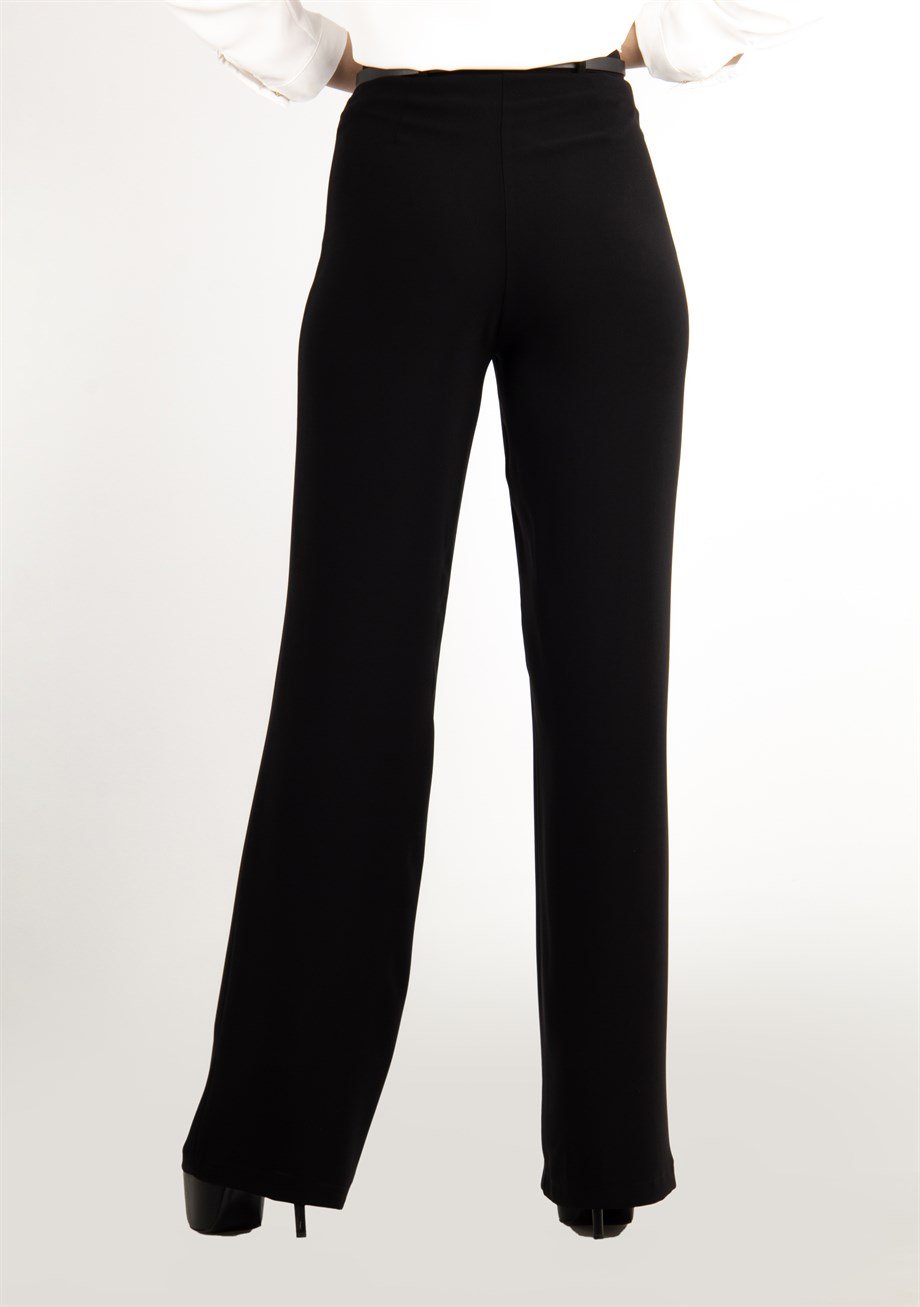 Wide Leg Pant - Black