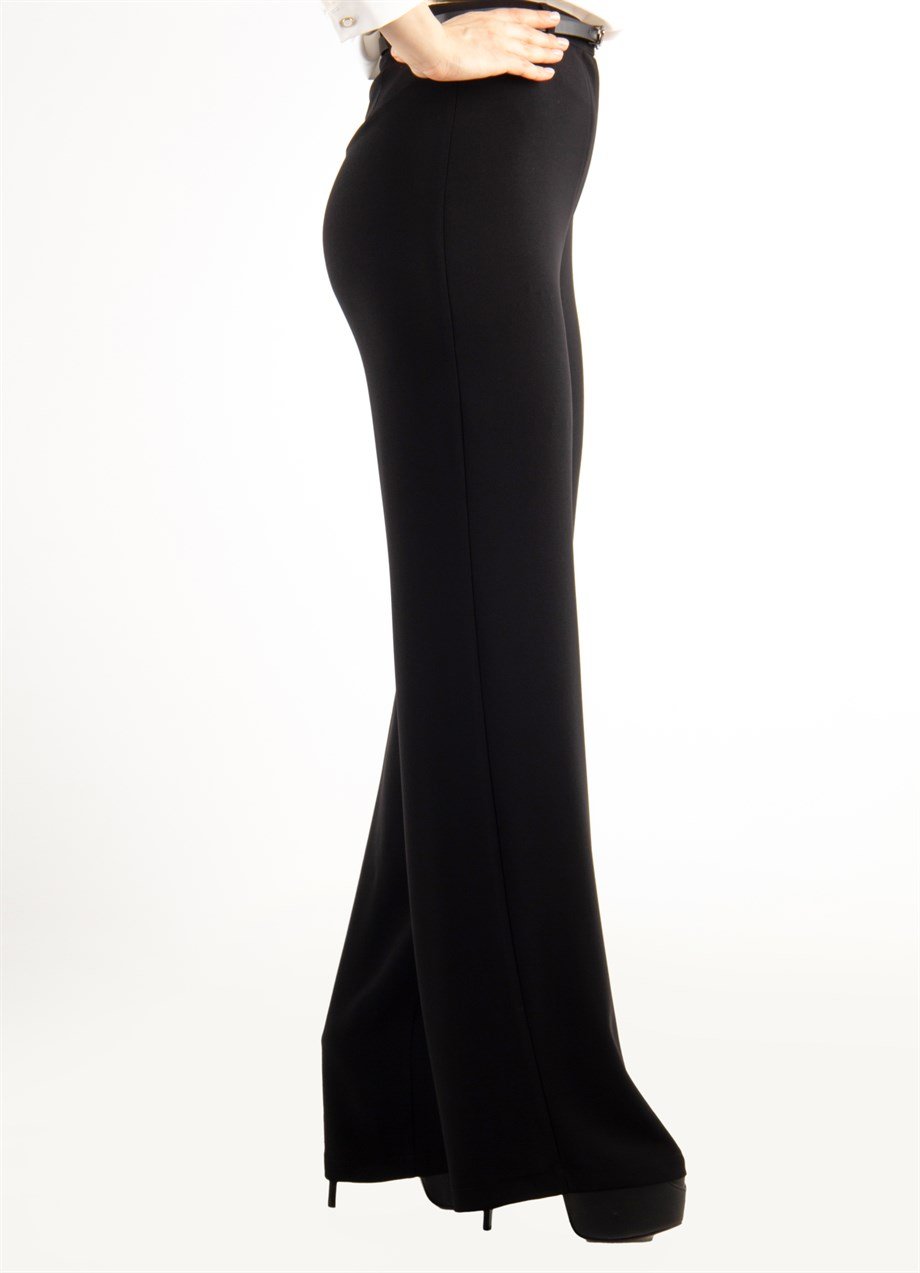 Wide Leg Pant - Black