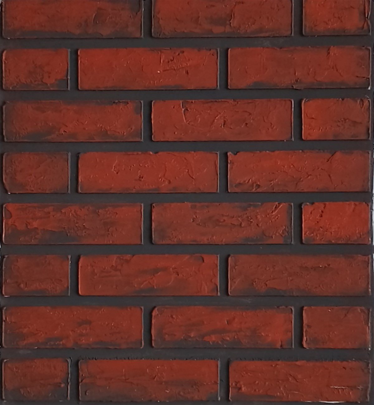 Tuğla Stencil Şablon (Bricks Stencil) Rölyef Pasta ve Saten Alçıya Uygun 3mm kalınlık