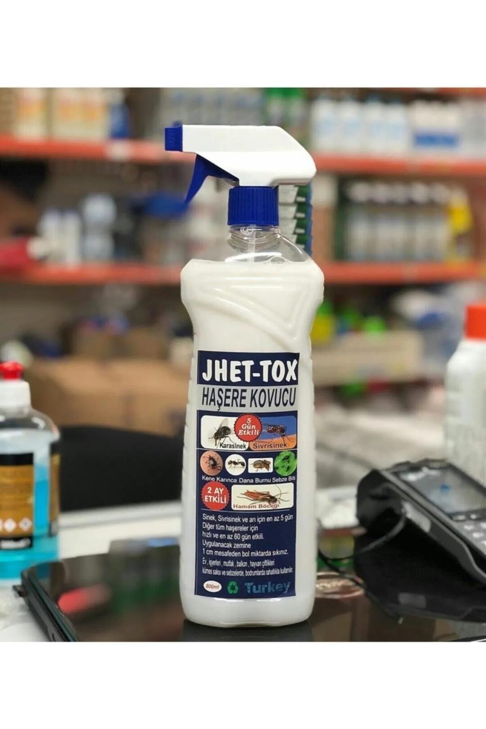 Jhet-Tox Haşere Kovucu Kara Sinek Ve Sivri Sinekeler İçin 800 Ml