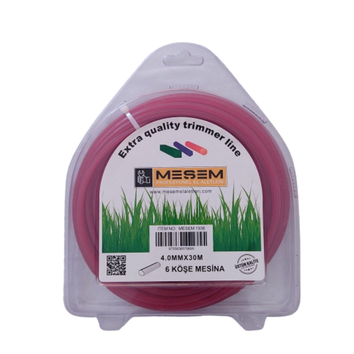 Meşem 1936 Misina 4.0 Mm X30 M 6 Köşe Misina Mesina
