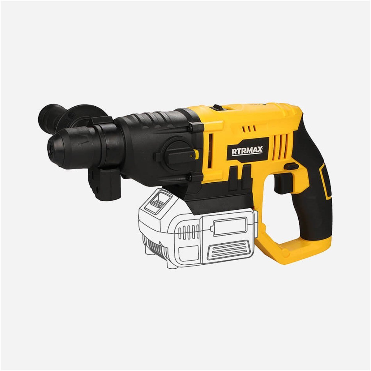 RTX1855B Rtrmax Akülü Pnömatik Matkap 18V X-Lion
