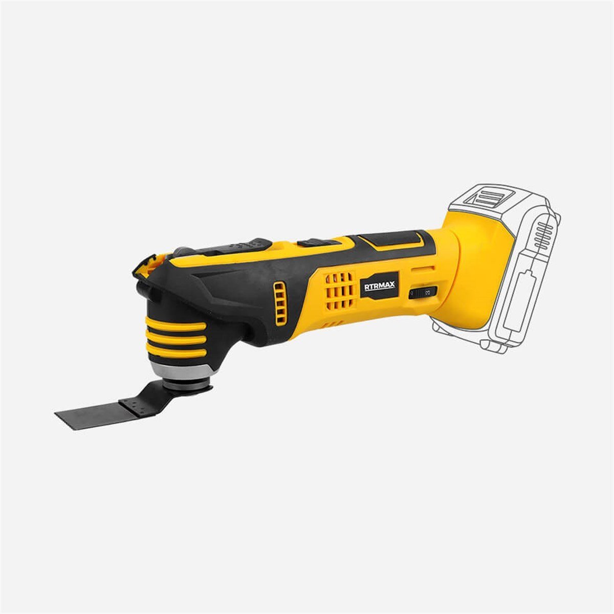 RTX1862B Rtrmax Akülü Çok Amaçlı Kesici 18V X-Lion