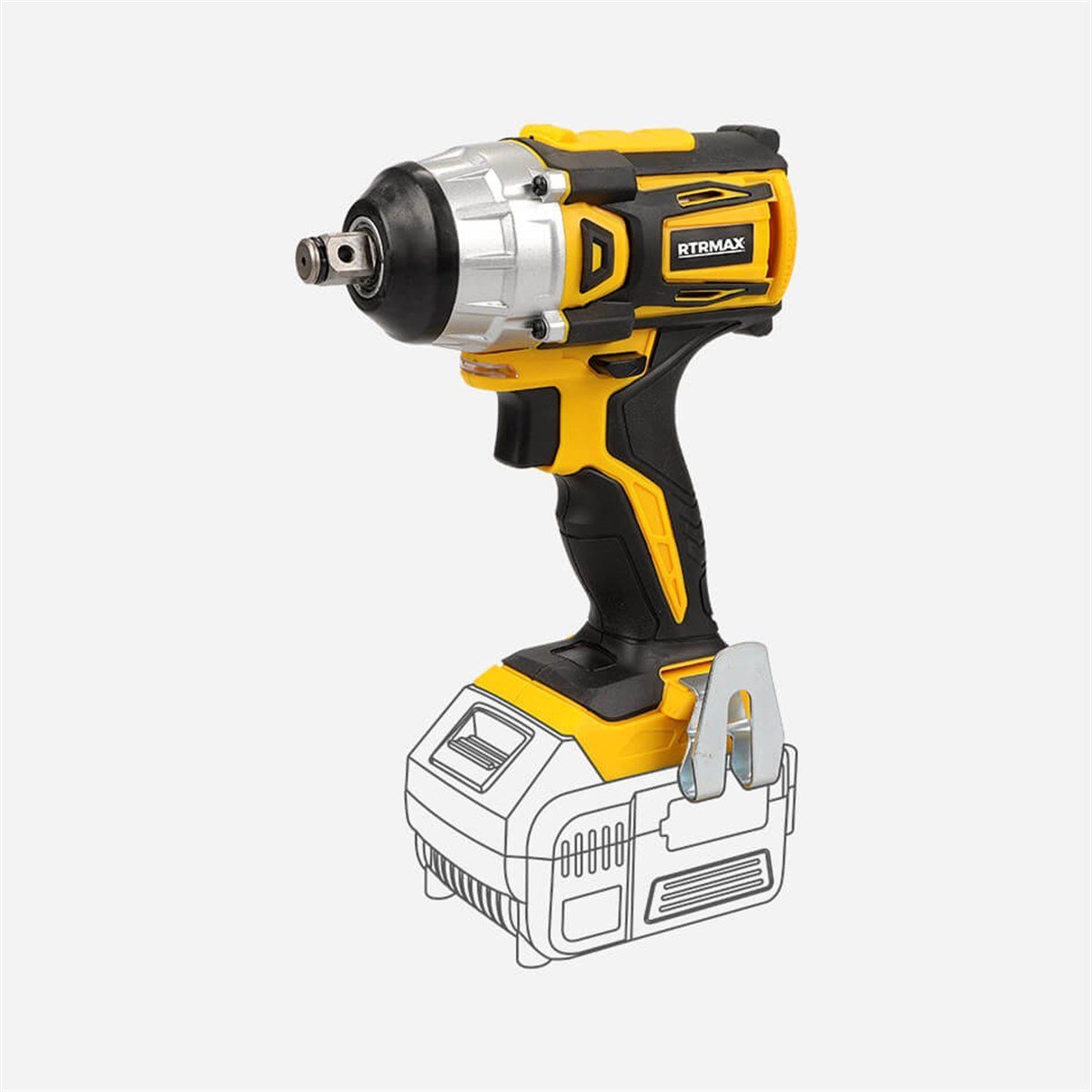 RTX2028B Rtrmax Akülü Darbeli Somun Sıkma Kömürsüz Motor