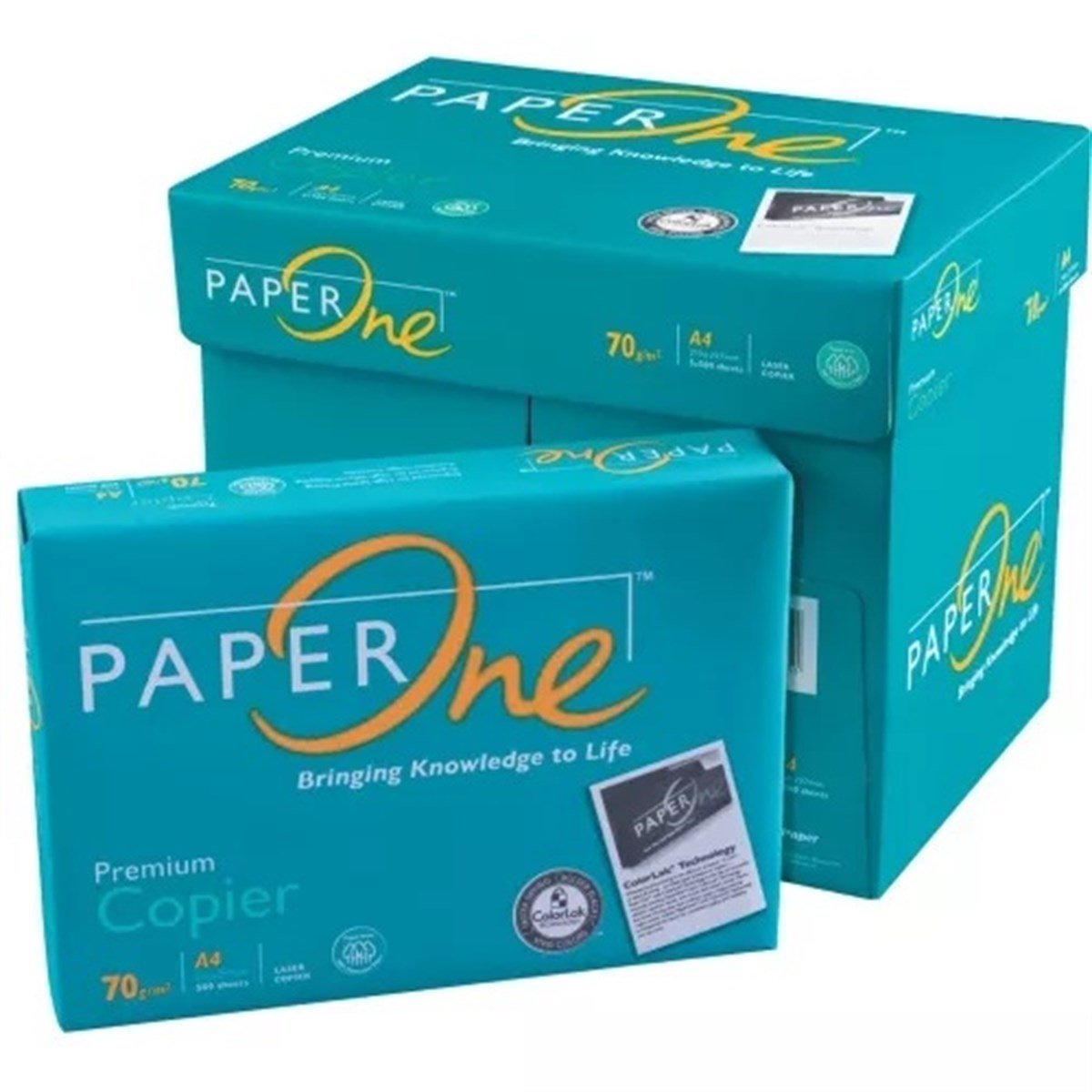 Standard Boyut A4 Fotokopi Kağıdı Paperone copier / 80GSM, 75GSM, 70GSM 1 Top