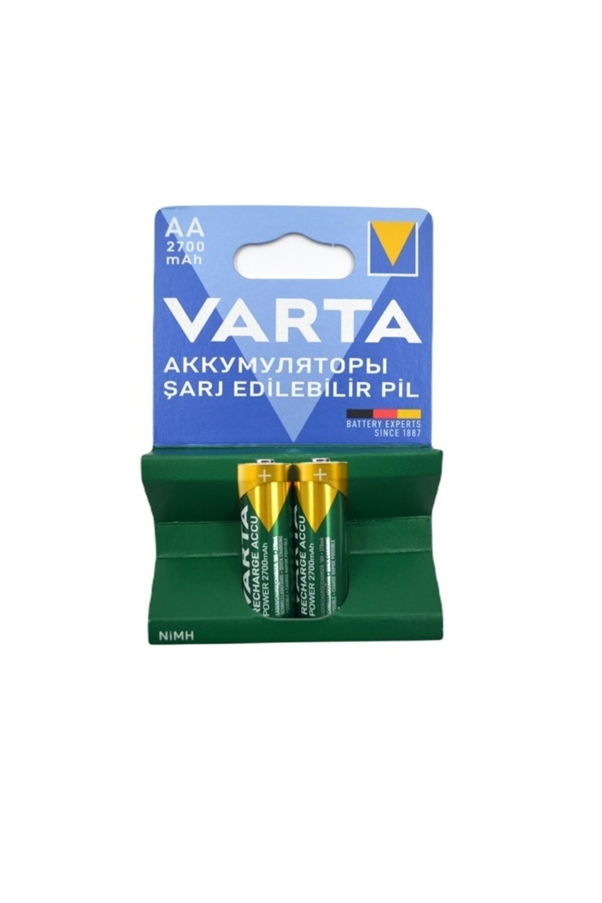 Varta Şarj Edilebilir Accu Kalem Pil AA 2700 Mah 2 li