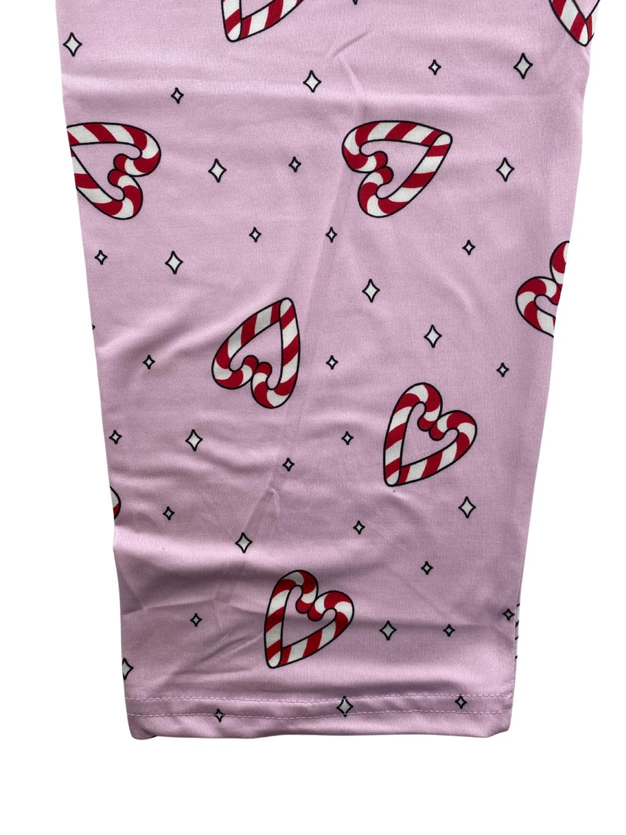 Kadın Şeker Kalpli Pijama Altı Milan-10500