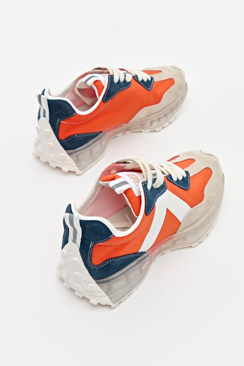 Kadın Bağcıklı Sneaker TURUNCU