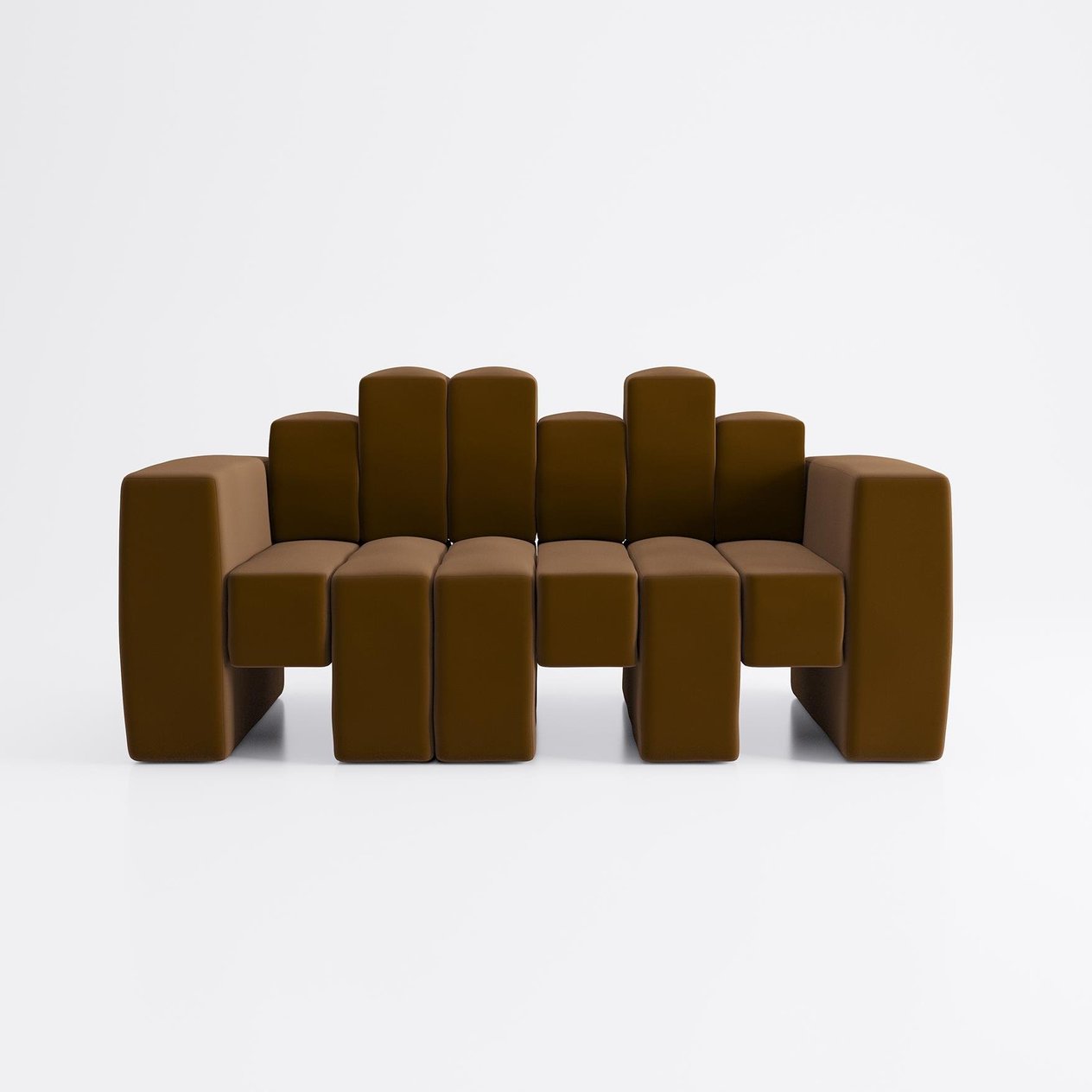 Brown Piano Sofa