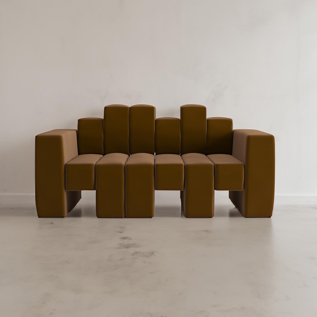 Brown Piano Sofa