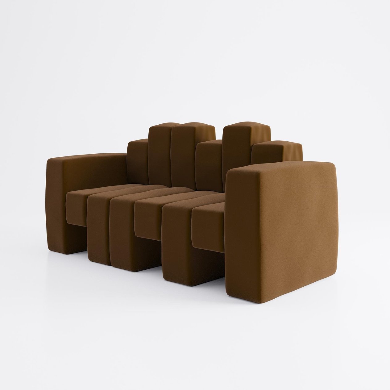 Brown Piano Sofa