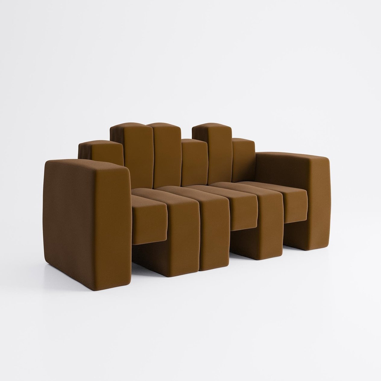 Brown Piano Sofa