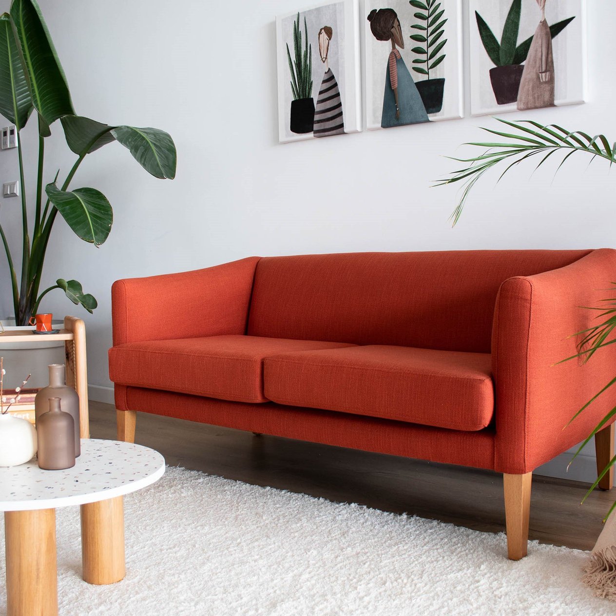 Tile-Red Ekim Sofa
