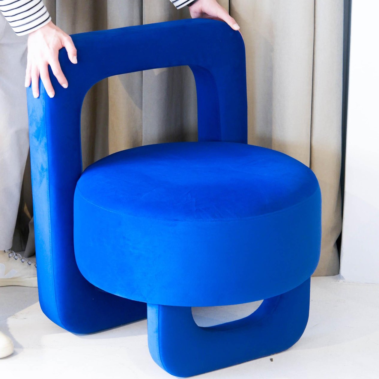 Blue Denk Single Seat