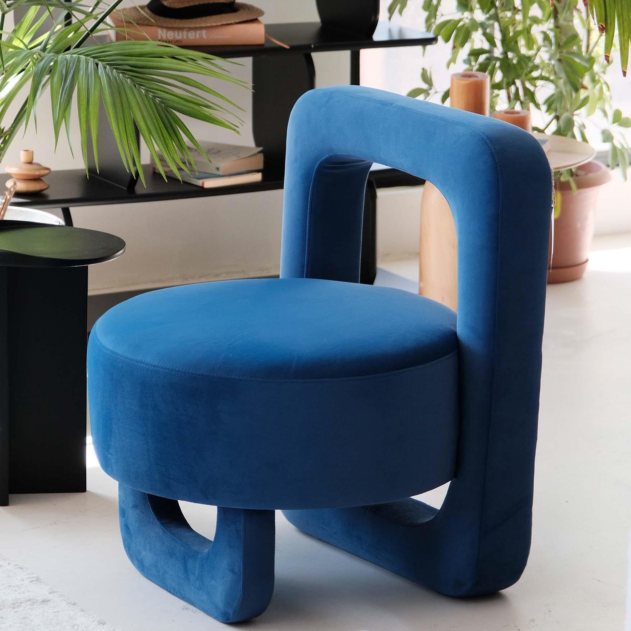 Blue Denk Single Seat