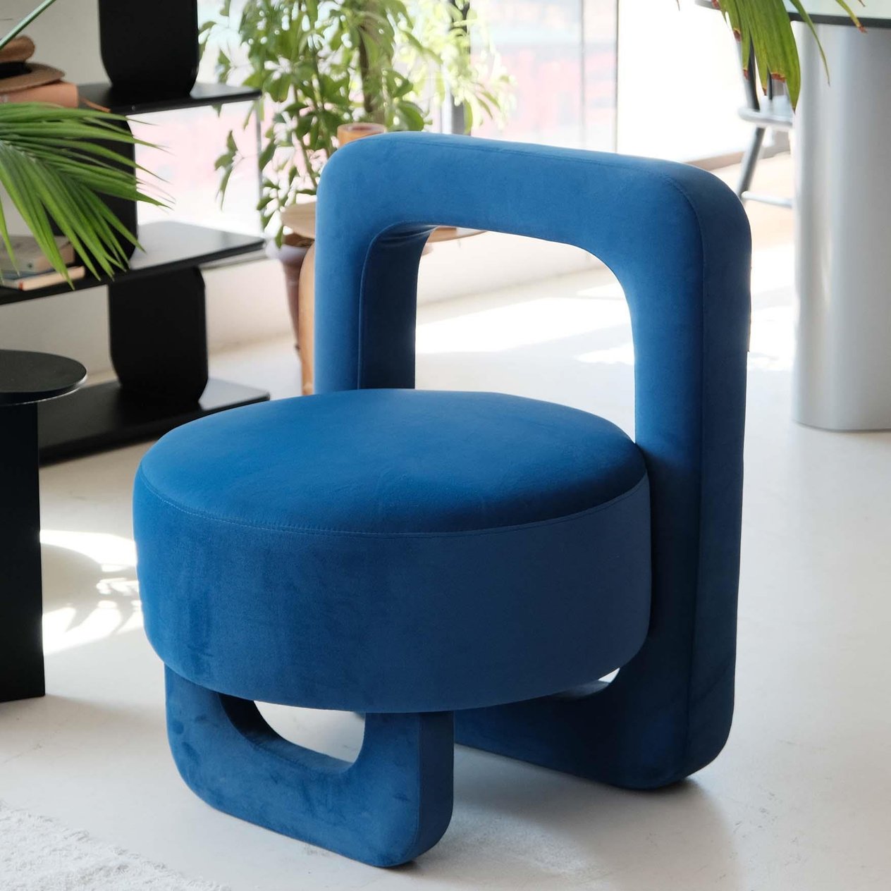 Blue Denk Single Seat